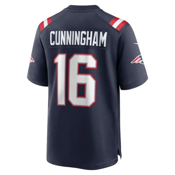 Malik cunningham new england patriots nike team game jersey Navy L