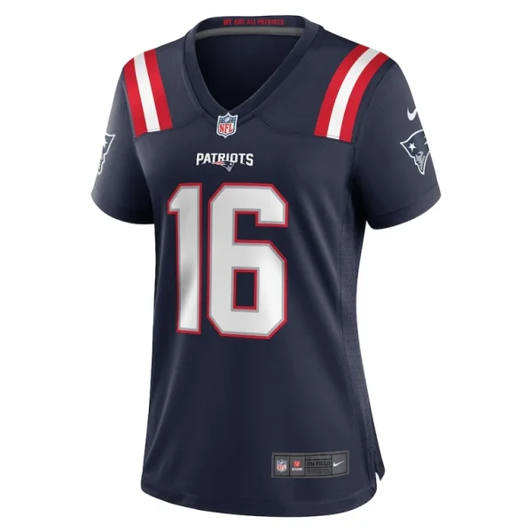 Malik cunningham new england patriots nike womens team game jersey Navy M