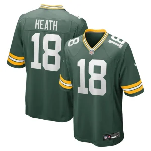 Malik heath green bay packers nike game jersey Green
