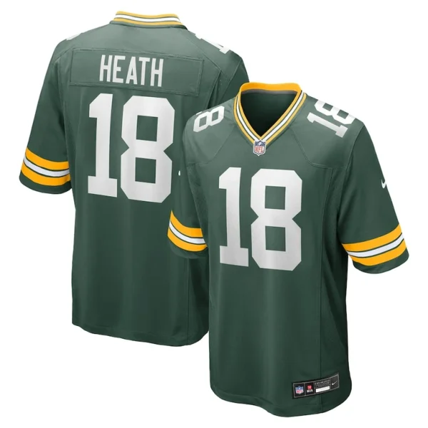 Malik heath green bay packers nike game jersey Green