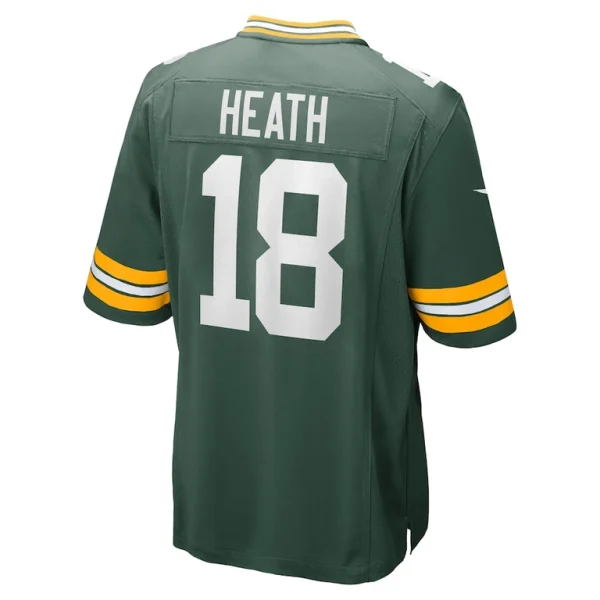 Malik heath green bay packers nike game jersey Green L