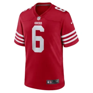 Malik mustapha san francisco 49ers nike game jersey Scarlet M