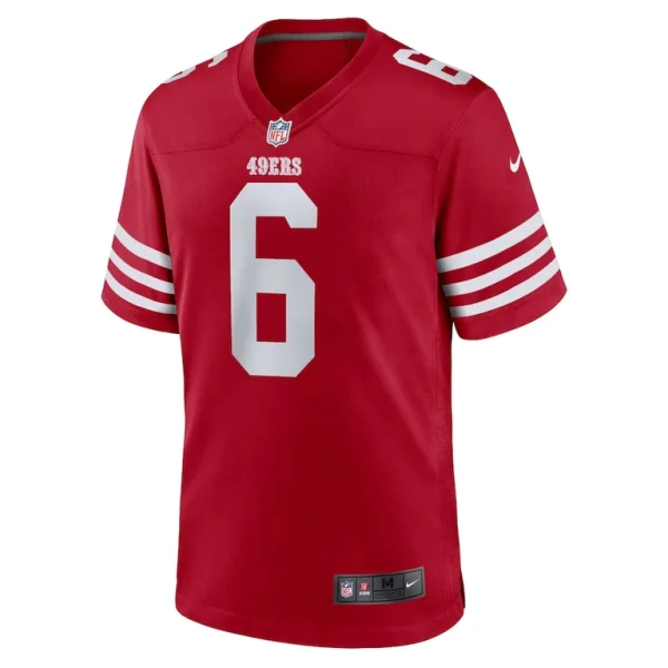 Malik mustapha san francisco 49ers nike game jersey Scarlet M