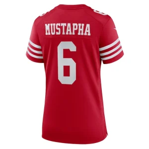 Malik mustapha san francisco 49ers nike womens game jersey Scarlet L