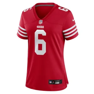 Malik mustapha san francisco 49ers nike womens game jersey Scarlet M