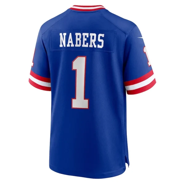 Malik nabers new york giants nike 2nd alternate game jersey Royal L