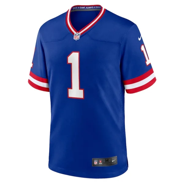 Malik nabers new york giants nike 2nd alternate game jersey Royal M