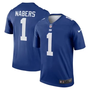 Malik nabers new york giants nike team legend player performance top Royal