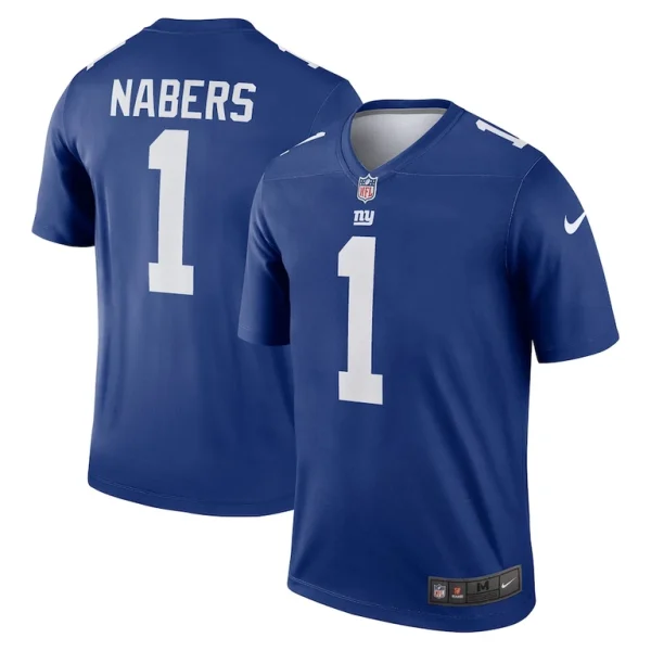 Malik nabers new york giants nike team legend player performance top Royal