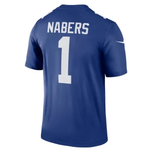 Malik nabers new york giants nike team legend player performance top Royal L