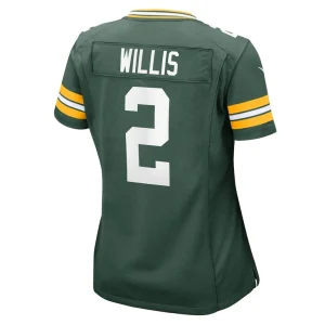 Malik willis green bay packers nike womens game jersey Green L