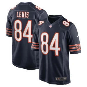 Marcedes lewis chicago bears nike game jersey Navy