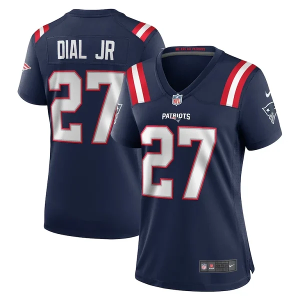 Marcellas dial jr. new england patriots nike womens game jersey Navy