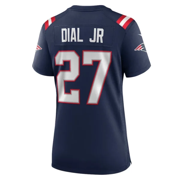Marcellas dial jr. new england patriots nike womens game jersey Navy L