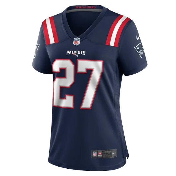 Marcellas dial jr. new england patriots nike womens game jersey Navy M