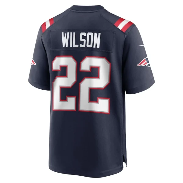 Marco wilson new england patriots nike game jersey Navy L