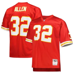 Marcus allen kansas city chiefs mitchell ness big tall 1994 retired player replica jersey Red