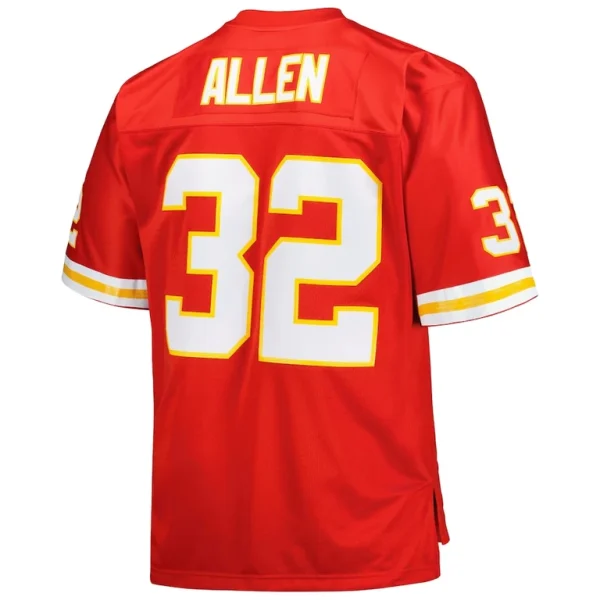 Marcus allen kansas city chiefs mitchell ness big tall 1994 retired player replica jersey Red 4XB