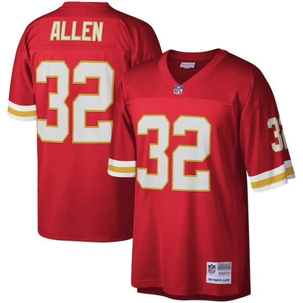 Marcus allen kansas city chiefs mitchell ness legacy replica jersey Red