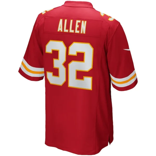 Marcus allen kansas city chiefs nike game retired player jersey Red L
