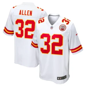 Marcus allen kansas city chiefs nike retired player game jersey White