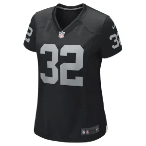 Marcus allen las vegas raiders nike womens game retired player jersey Black M