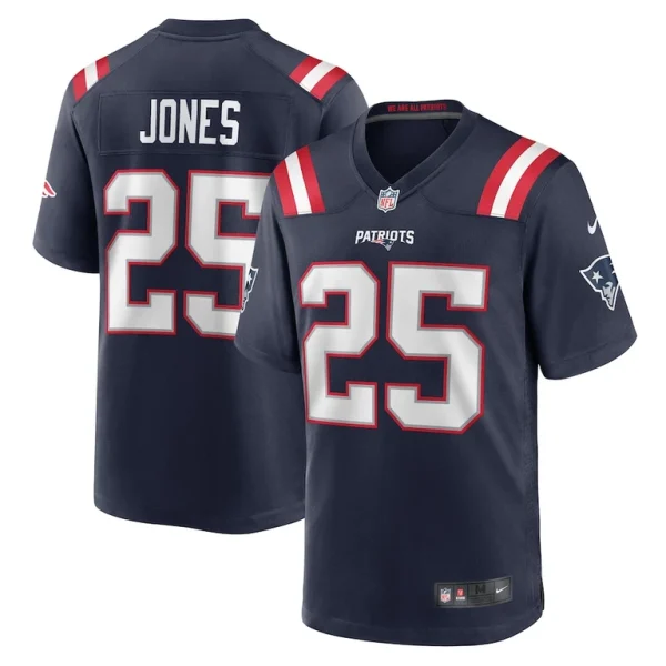 Marcus jones new england patriots nike game player jersey Navy