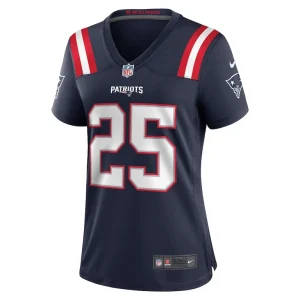Marcus jones new england patriots nike womens game player jersey Navy M