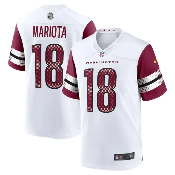 Marcus mariota washington commanders nike game jersey White