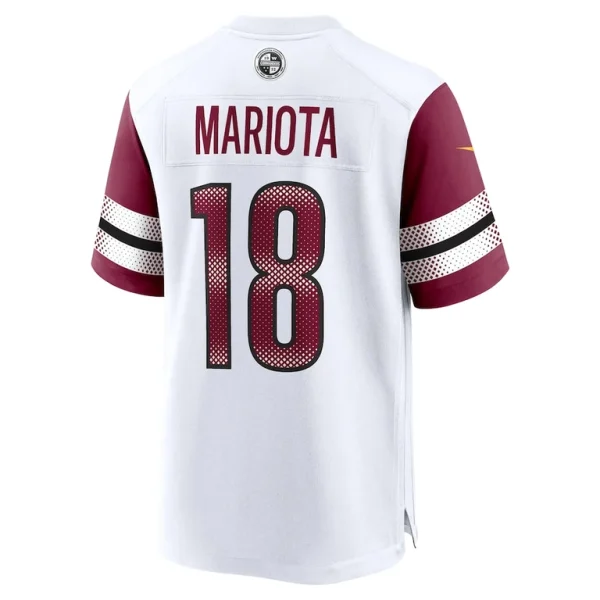 Marcus mariota washington commanders nike game jersey White L