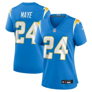 Marcus maye los angeles chargers nike womens team game jersey Powder blue