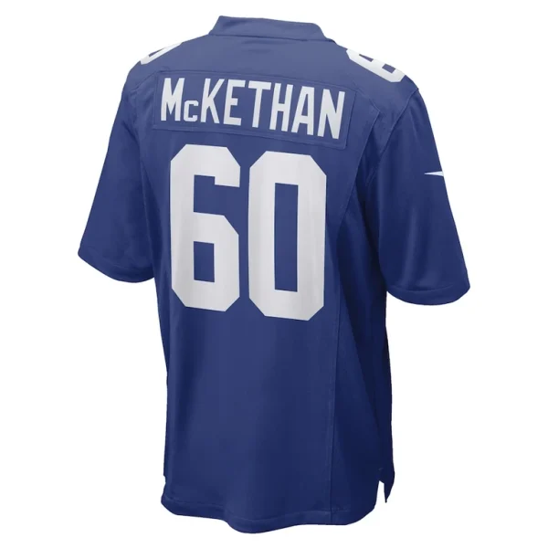 Marcus mckethan new york giants nike game player jersey Royal L