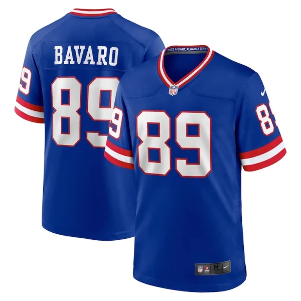 Mark bavaro new york giants nike classic retired player game jersey Royal