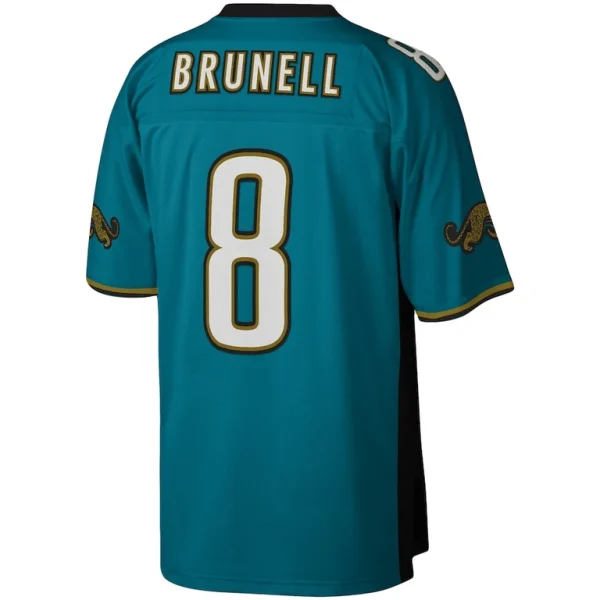 Mark brunell jacksonville jaguars mitchell ness legacy replica jersey Teal L