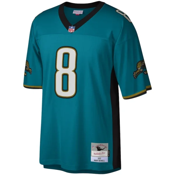 Mark brunell jacksonville jaguars mitchell ness legacy replica jersey Teal M