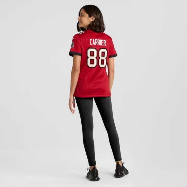 Mark carrier tampa bay buccaneers nike womens game retired player jersey Red 2XL