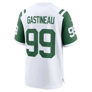 Mark gastineau new york jets nike classic alternate retired player game jersey White L
