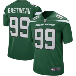 Mark gastineau new york jets nike game retired player jersey Gotham green