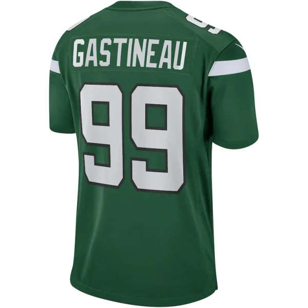 Mark gastineau new york jets nike game retired player jersey Gotham green L