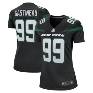 Mark gastineau nike new york jets womens game jersey Stealth black