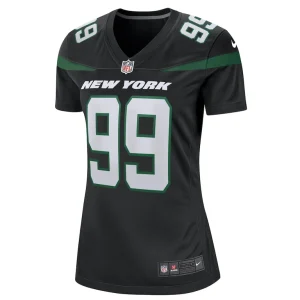 Mark gastineau nike new york jets womens game jersey Stealth black M
