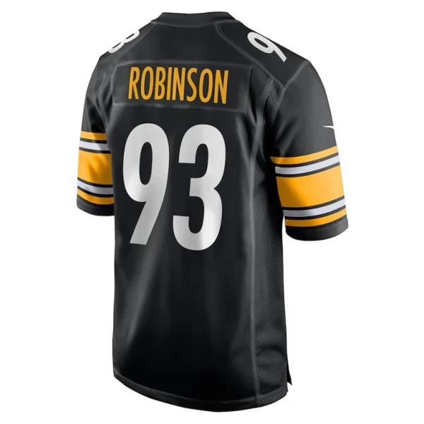 Mark robinson pittsburgh steelers nike game player jersey Black L