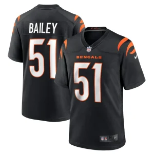 Markus bailey cincinnati bengals nike game jersey Black