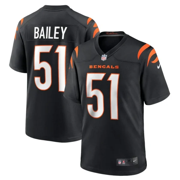 Markus bailey cincinnati bengals nike game jersey Black