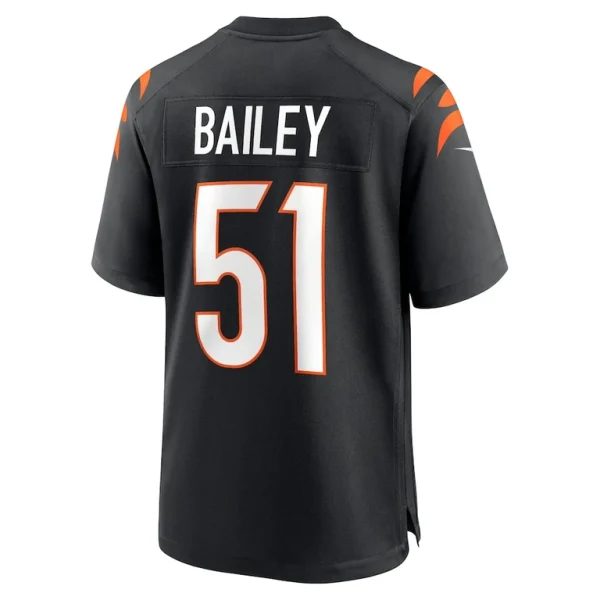 Markus bailey cincinnati bengals nike game jersey Black L