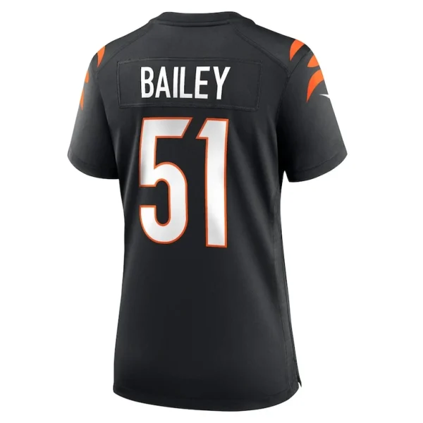 Markus bailey cincinnati bengals womens nike game jersey Black L