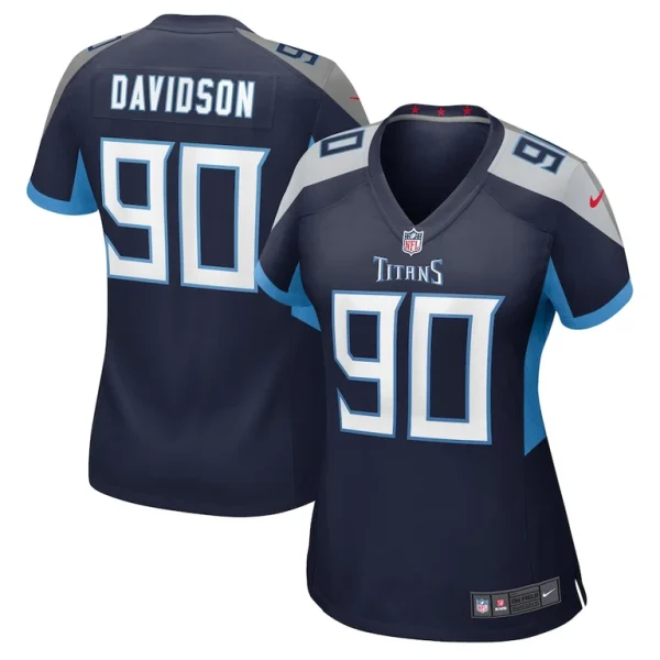 Marlon davidson tennessee titans nike womens game jersey Navy