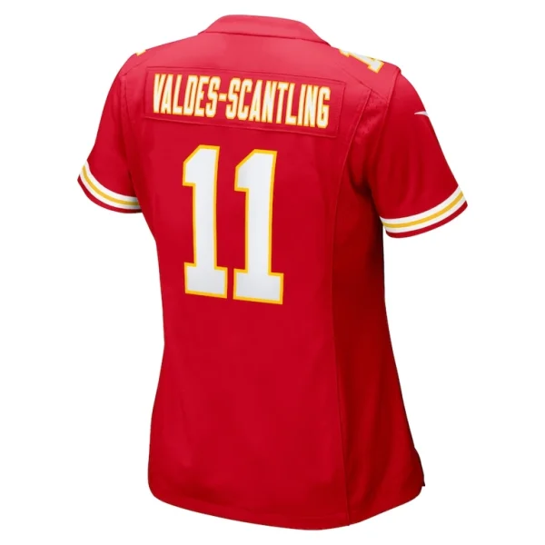 Marquez valdes scantling kansas city chiefs nike womens game jersey Red L