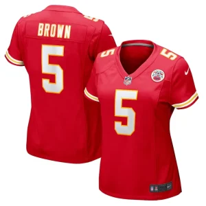 Marquise brown kansas city chiefs nike womens game jersey Red