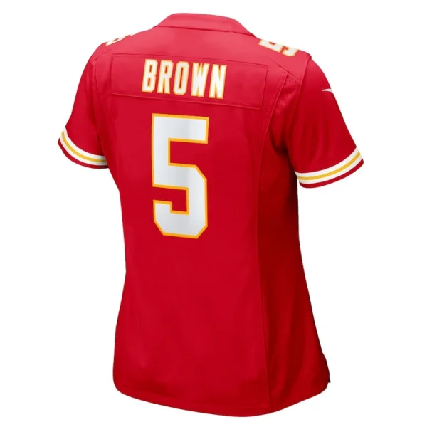 Marquise brown kansas city chiefs nike womens game jersey Red L